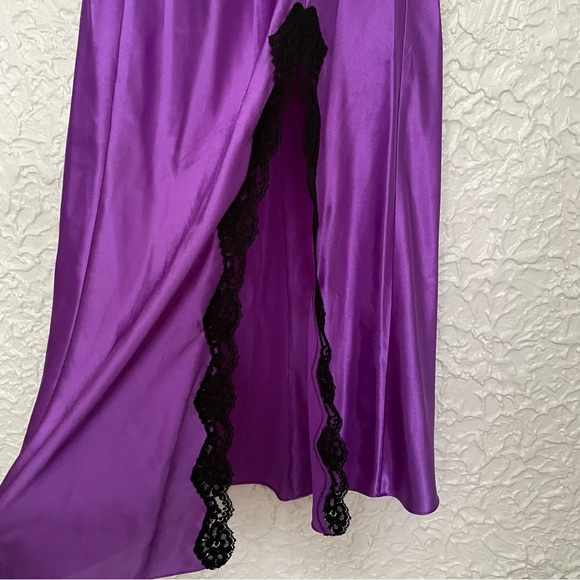 Vintage Victoria’s Secret Lace Satin Slip Dress Medium - Picture 4 of 7